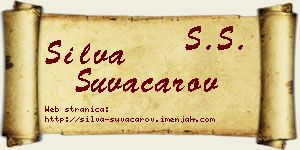 Silva Suvačarov vizit kartica